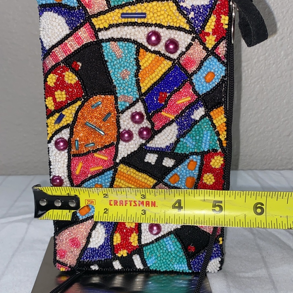 Brand: Bambu Trading Abstract Art Club Bag, 7.5-inch Width - Picture 7 of 7